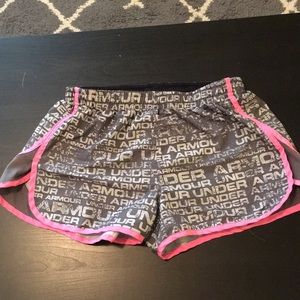 Under Armour running shorts